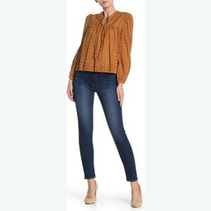LUCKY Brand Brooke Ankle Skinny Western Rodeo Festival City Chic Jeans - Women's